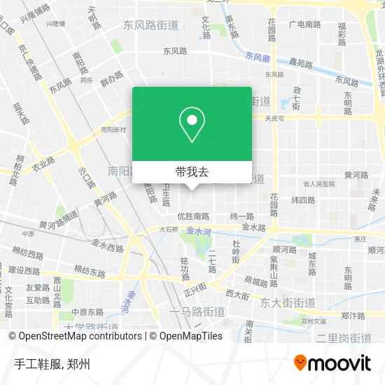 手工鞋服地图