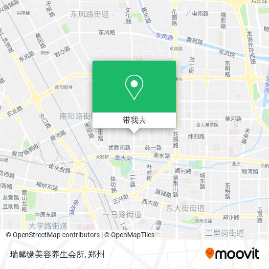 瑞馨缘美容养生会所地图