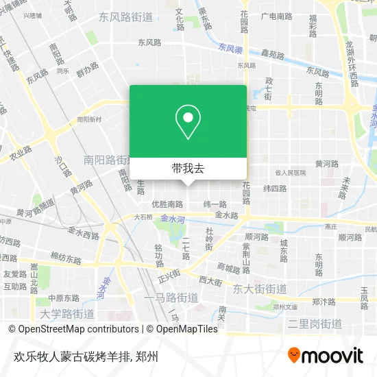 欢乐牧人蒙古碳烤羊排地图