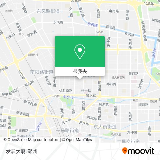 发展大厦地图