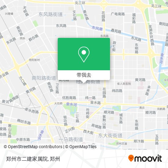 郑州市二建家属院地图