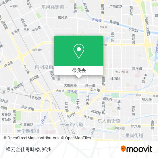 祥云金仕粤味楼地图