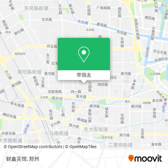财鑫宾馆地图