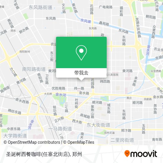 圣诞树西餐咖啡(任寨北街店)地图