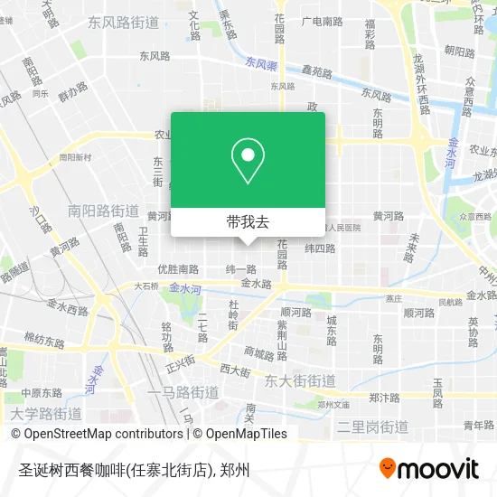 圣诞树西餐咖啡(任寨北街店)地图