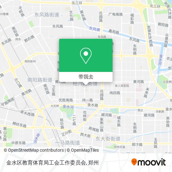 金水区教育体育局工会工作委员会地图