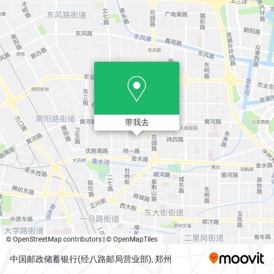 中国邮政储蓄银行(经八路邮局营业部)地图