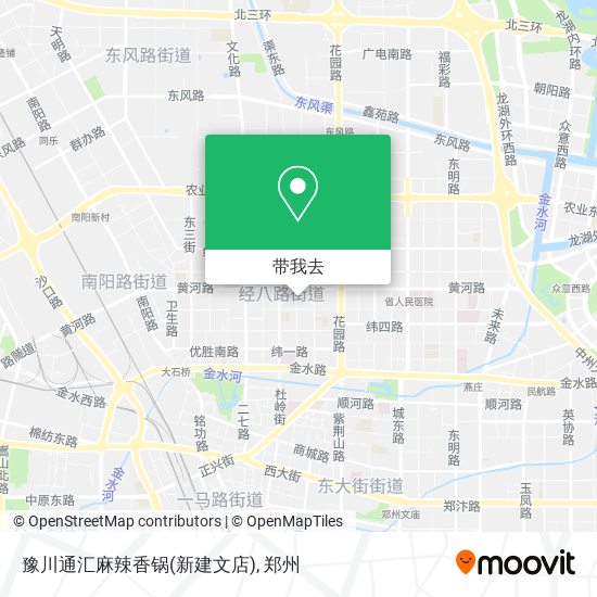 豫川通汇麻辣香锅(新建文店)地图