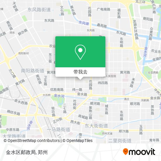金水区邮政局地图