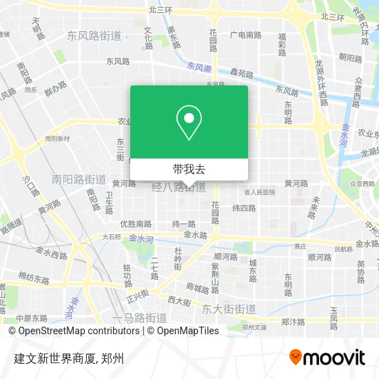 建文新世界商厦地图