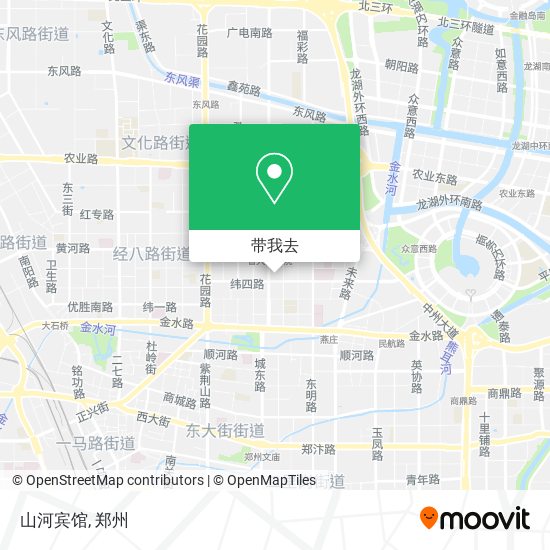 山河宾馆地图