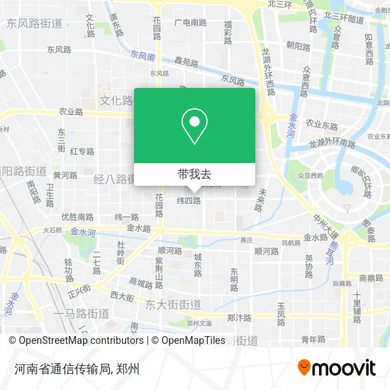河南省通信传输局地图