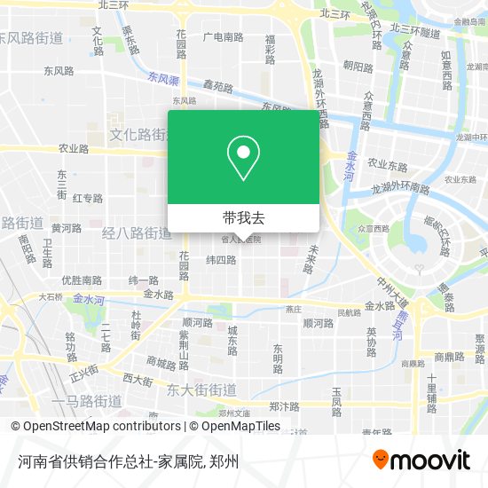 河南省供销合作总社-家属院地图