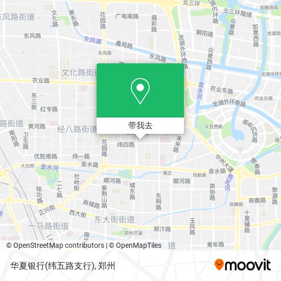 华夏银行(纬五路支行)地图