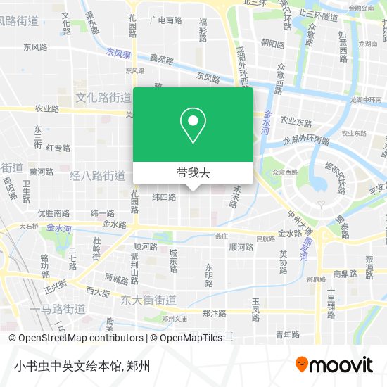 小书虫中英文绘本馆地图