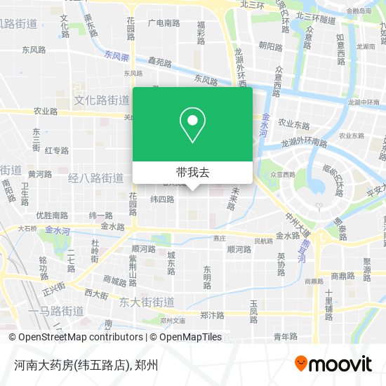 河南大药房(纬五路店)地图