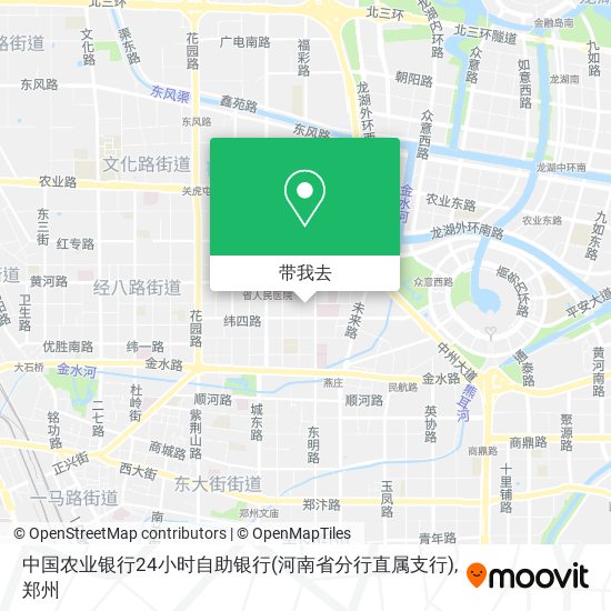 中国农业银行24小时自助银行(河南省分行直属支行)地图