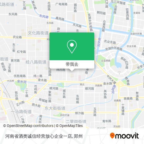 河南省酒类诚信经营放心企业一店地图