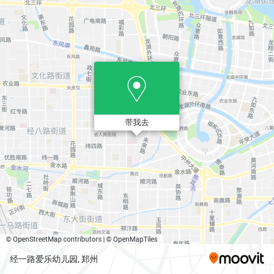 经一路爱乐幼儿园地图