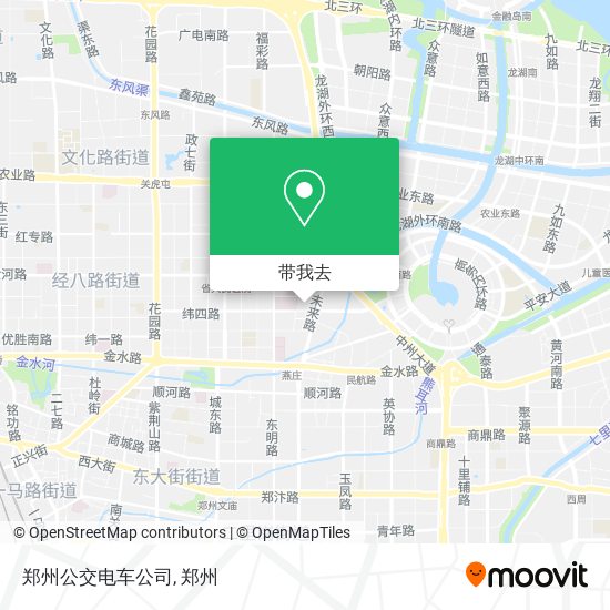 郑州公交电车公司地图