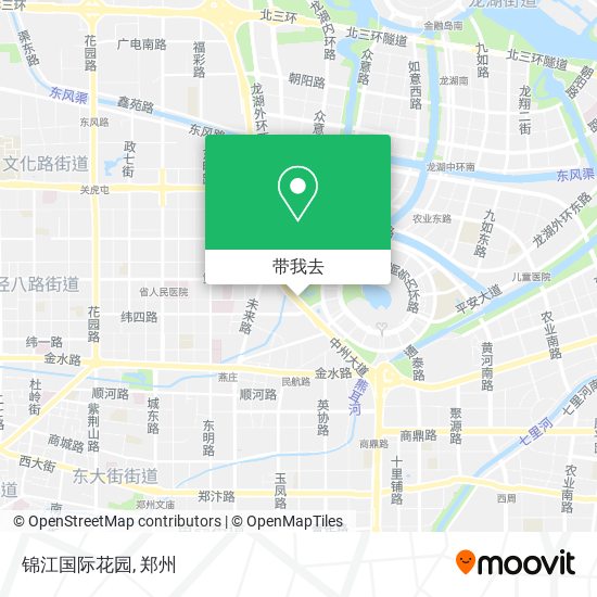 锦江国际花园地图