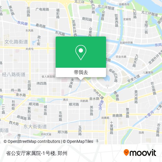 省公安厅家属院-1号楼地图