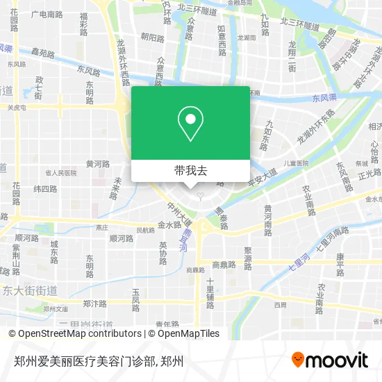 郑州爱美丽医疗美容门诊部地图