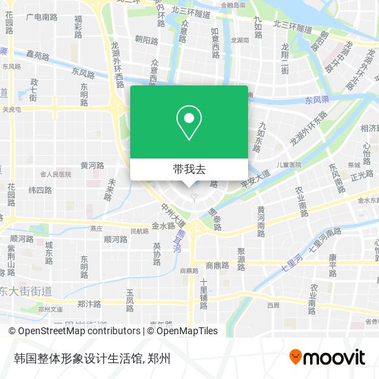 韩国整体形象设计生活馆地图