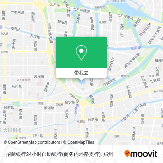 招商银行24小时自助银行(商务内环路支行)地图