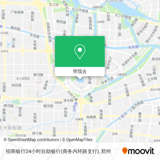 招商银行24小时自助银行(商务内环路支行)地图