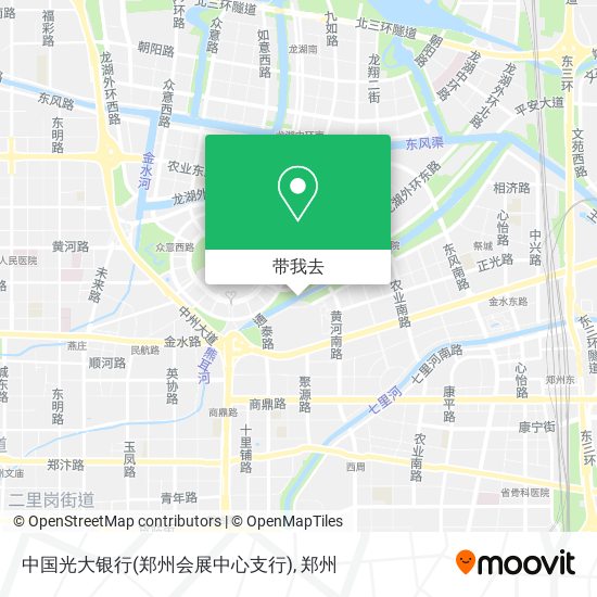 中国光大银行(郑州会展中心支行)地图