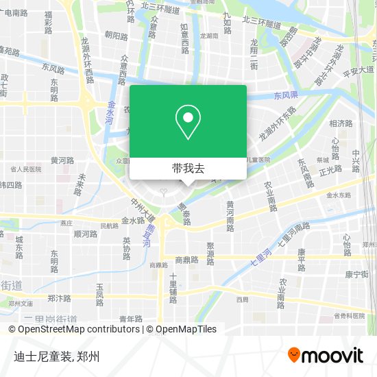 迪士尼童装地图