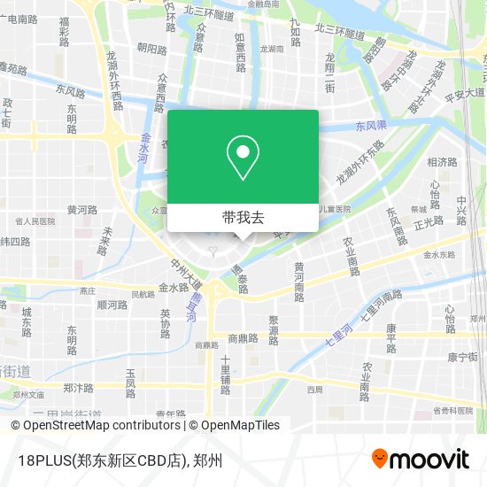18PLUS(郑东新区CBD店)地图