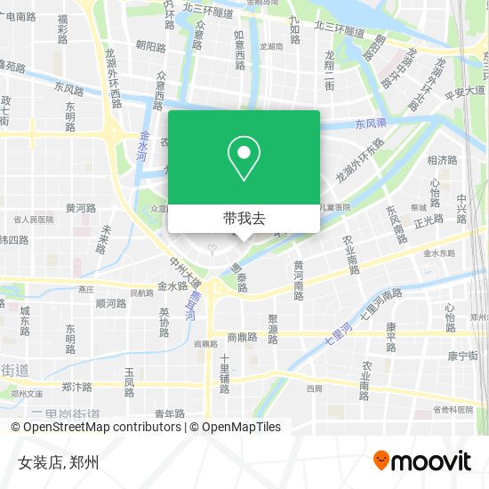 女装店地图