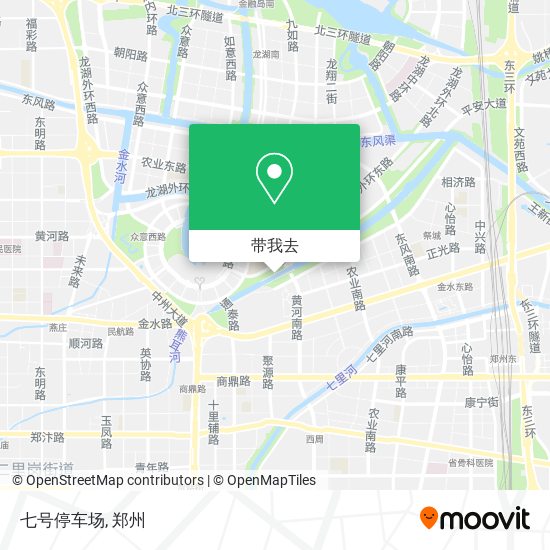 七号停车场地图