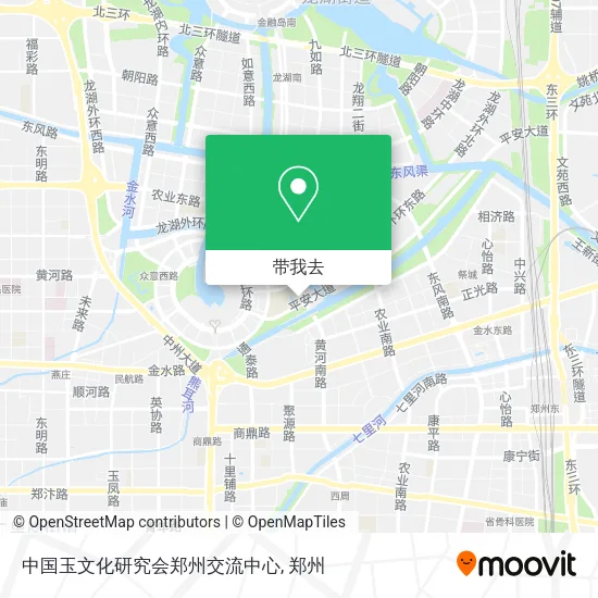 中国玉文化研究会郑州交流中心地图