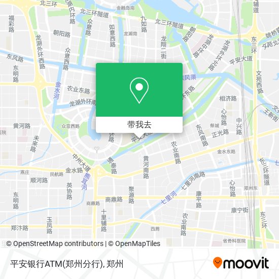 平安银行ATM(郑州分行)地图