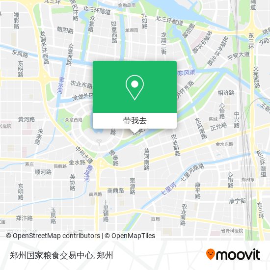 郑州国家粮食交易中心地图