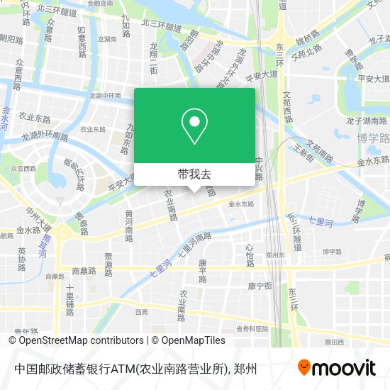 中国邮政储蓄银行ATM(农业南路营业所)地图
