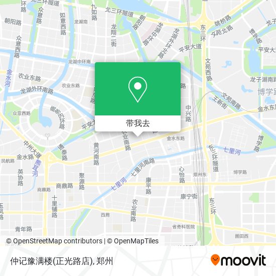 仲记豫满楼(正光路店)地图
