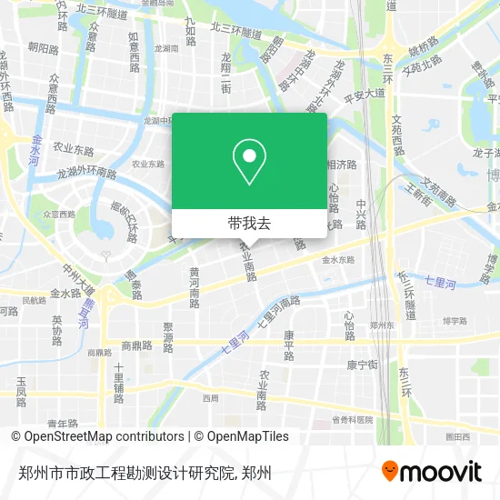 郑州市市政工程勘测设计研究院地图