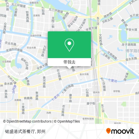 铭盛港式茶餐厅地图