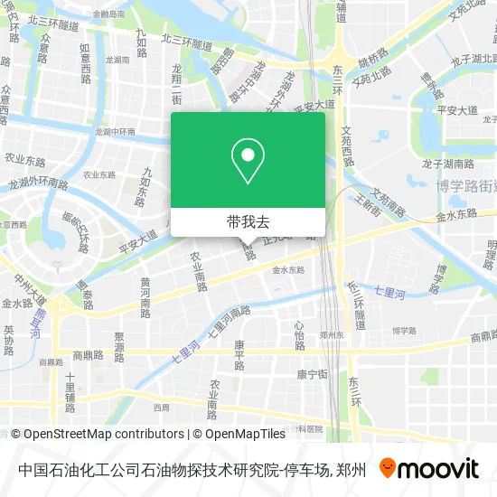 中国石油化工公司石油物探技术研究院-停车场地图