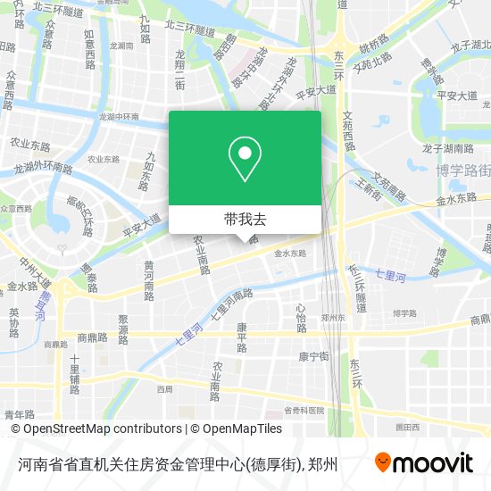 河南省省直机关住房资金管理中心(德厚街)地图