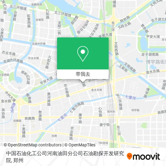 中国石油化工公司河南油田分公司石油勘探开发研究院地图