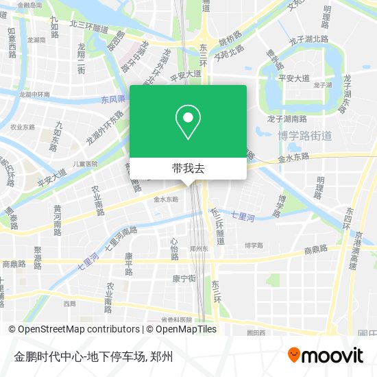 金鹏时代中心-地下停车场地图