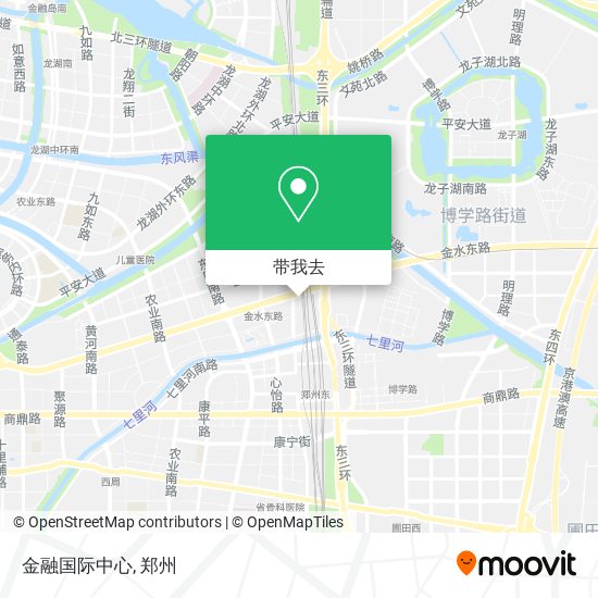 金融国际中心地图