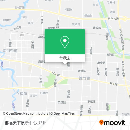 郡临天下展示中心地图