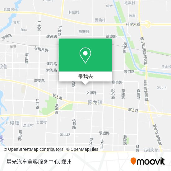 晨光汽车美容服务中心地图