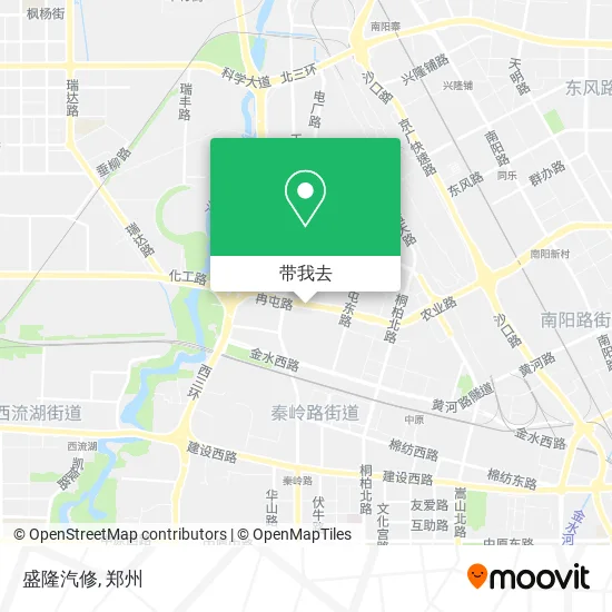 盛隆汽修地图